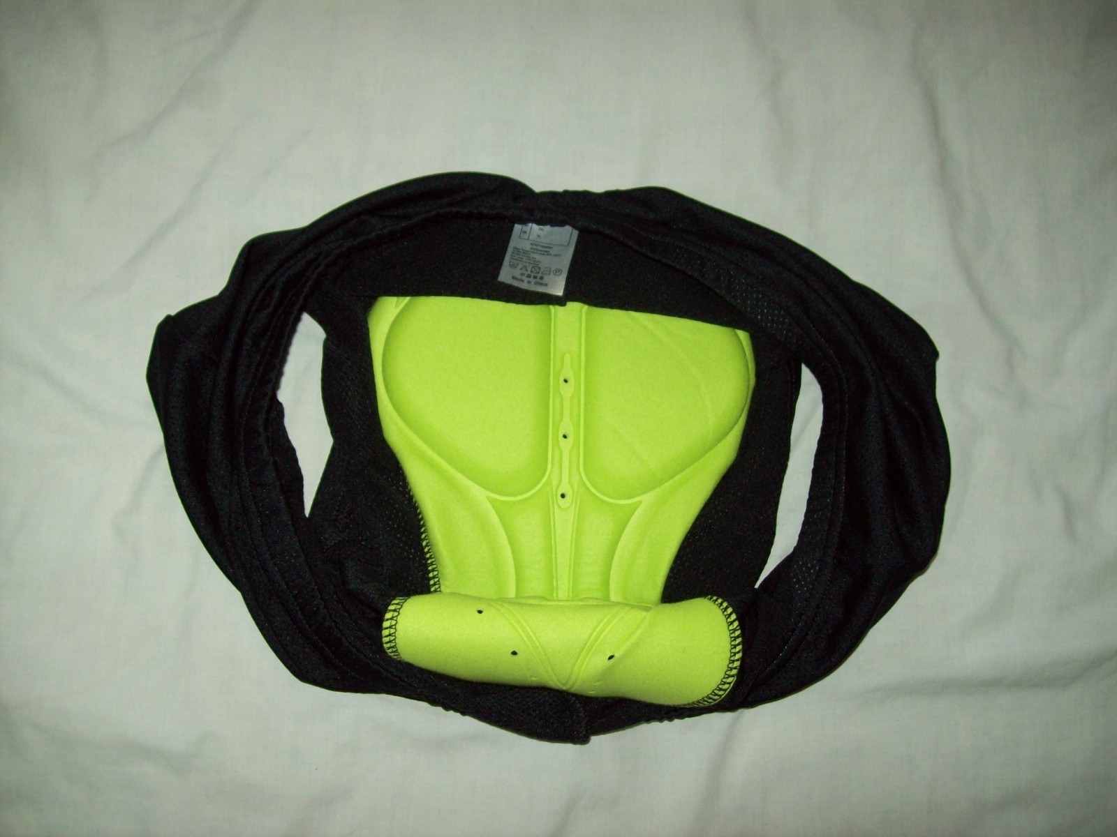 Biker Padded Shorts Bicycle Riding under liner Cozy Ride Sports Gear Size XL Blk