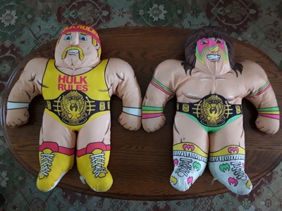 ultimate warrior stuffed doll