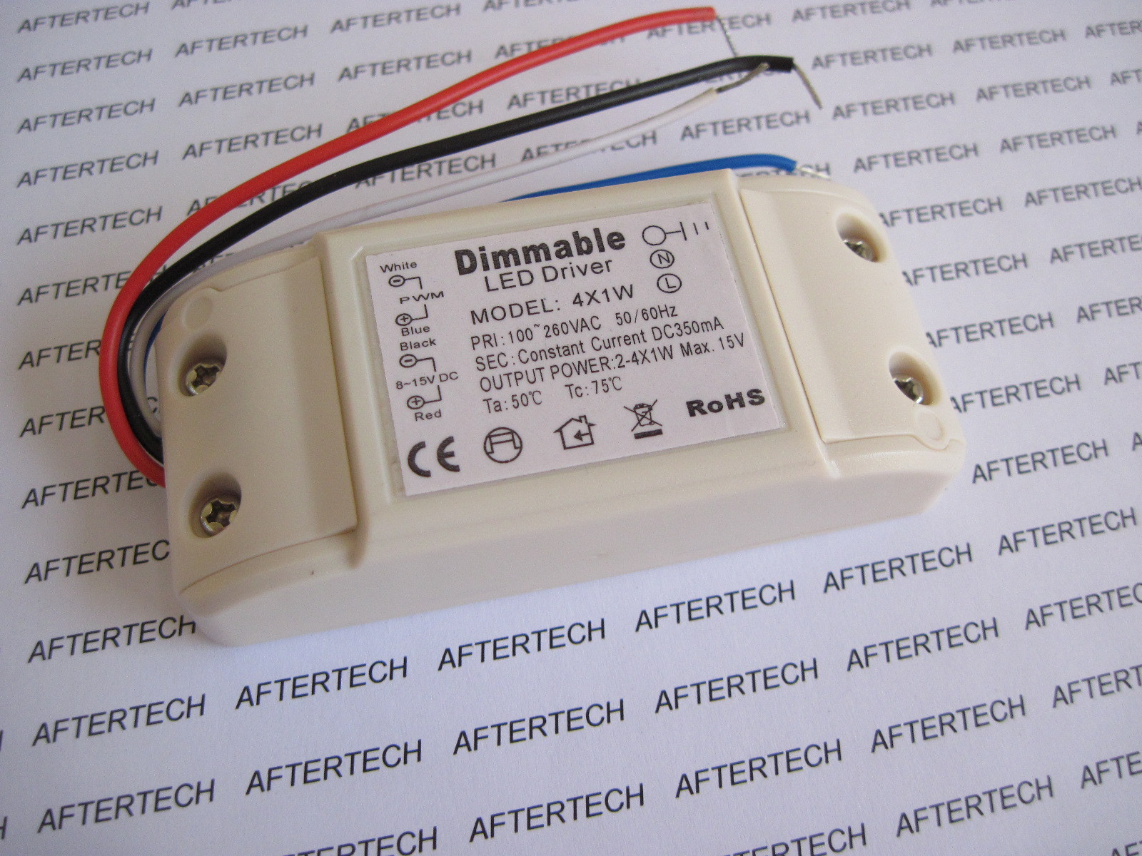 DRIVER DIMMERABILE DIMMABILE LED 2 3 4 x 1w INPUT 100~260V