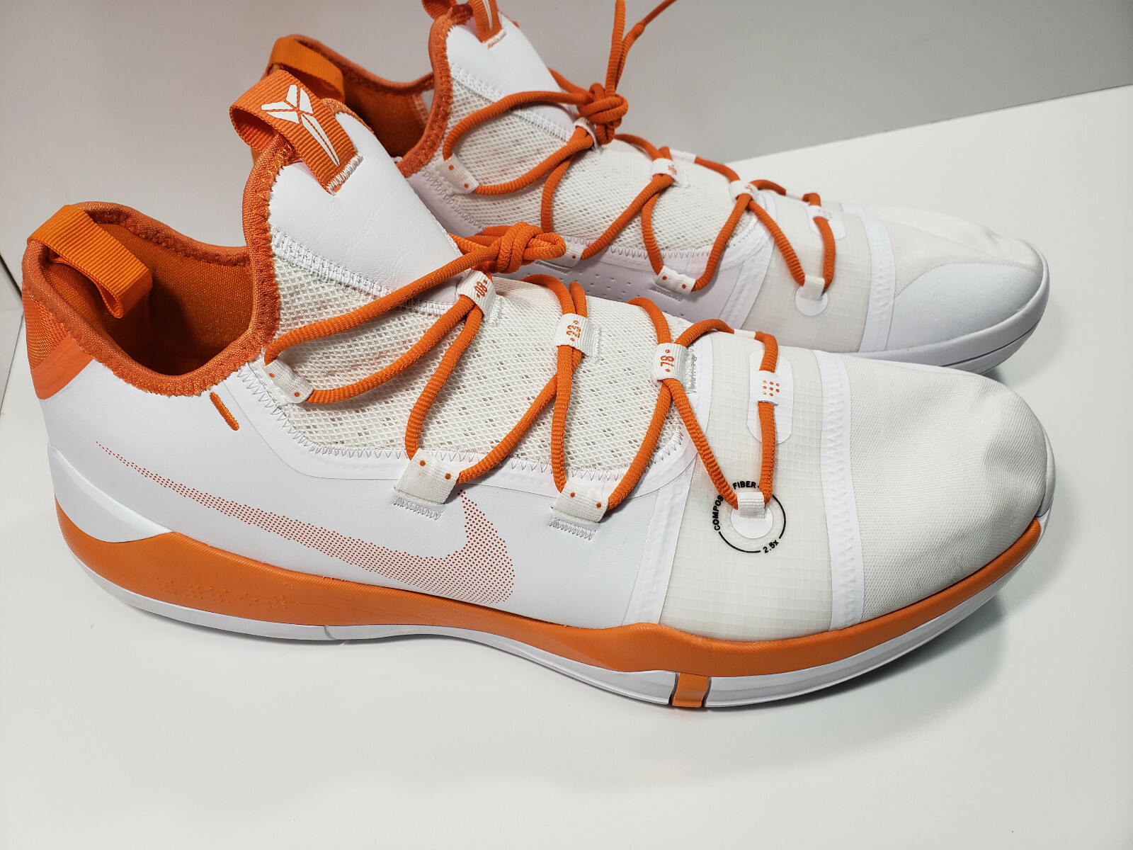 Nike Kobe AD TB Exodus Basketball Shoes White/Orange [AT3874 Nike Kobe AD TB Exodus Basketball Shoes White/Orange [AT3874