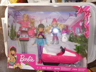 barbie sisters snow fun