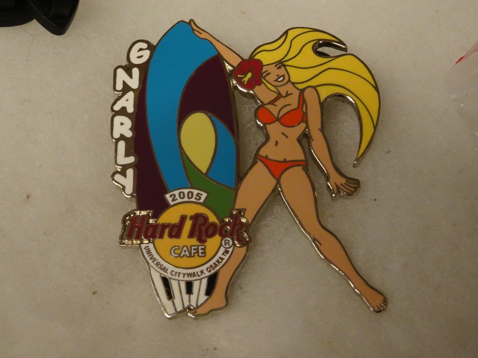 Hard Rock Cafe pin Osaka Universal citywalk Surfer's Day #2