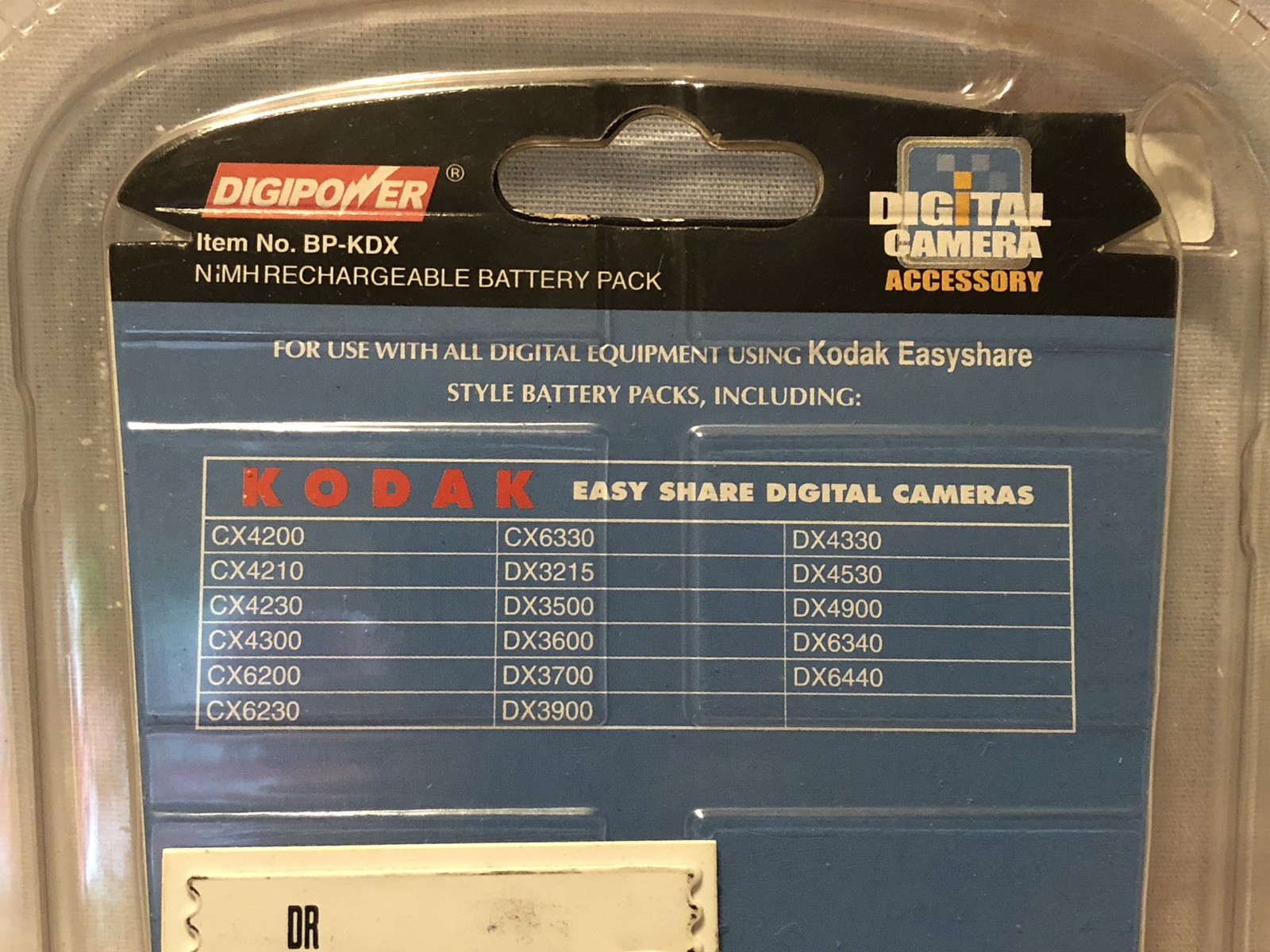 DIGIPOWER Battery &Charger for KODAK EasyShare Digital Camera CX6330,DX6440 FUJI