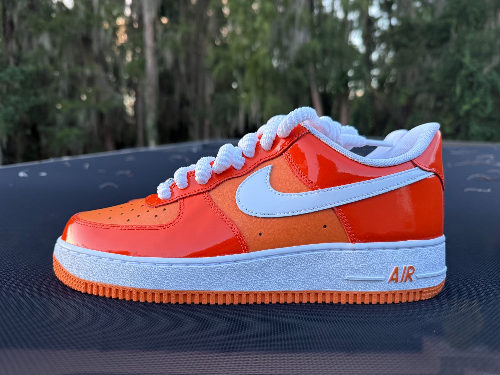 健康・医学 NIKE AIR FORCE 1 LOW \"ORANGE ZEBRA Zebra
