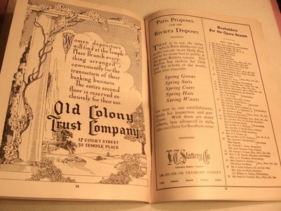 1913-1914 Boston Opera House Season Program