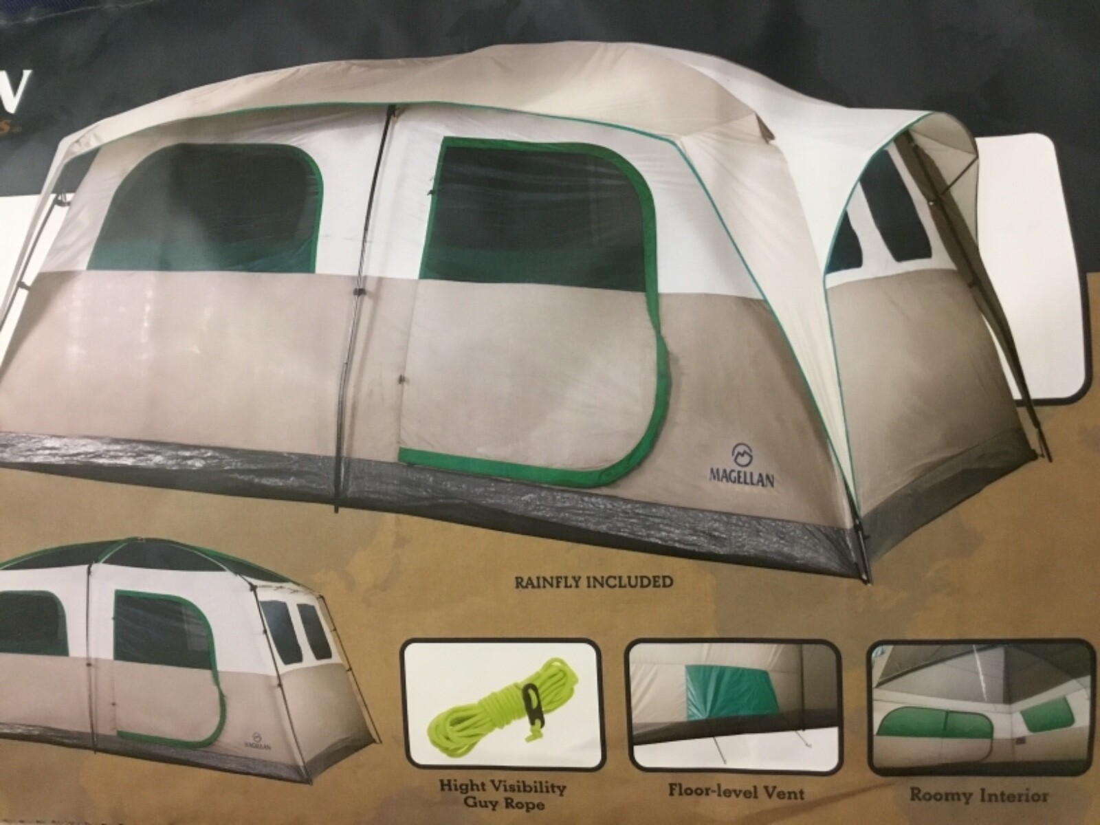 Magellan Outdoors 14 X 12 Deluxe Screen House Outdoor Camping