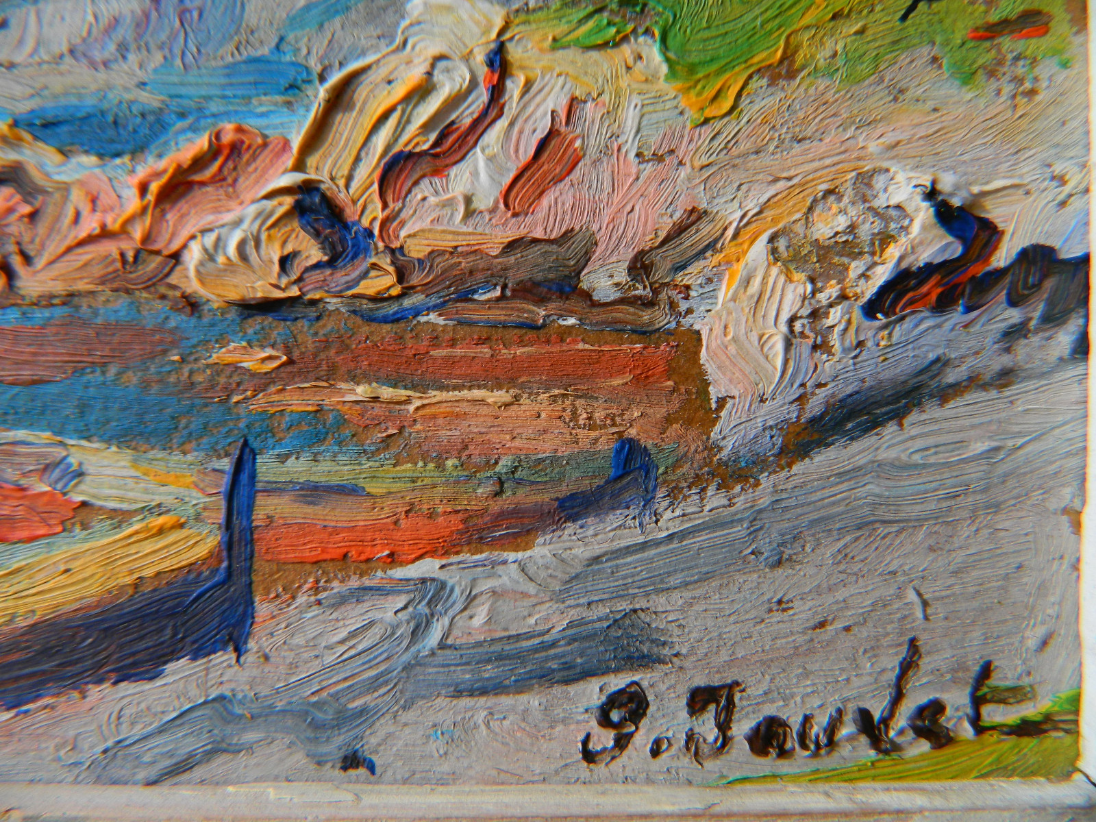 Paul JOUVET 1892 1981 PAYSAGE PROVENCE Tableau Peinture Paul JOUVET 1892 1981 PAYSAGE PROVENCE Tableau Peinture