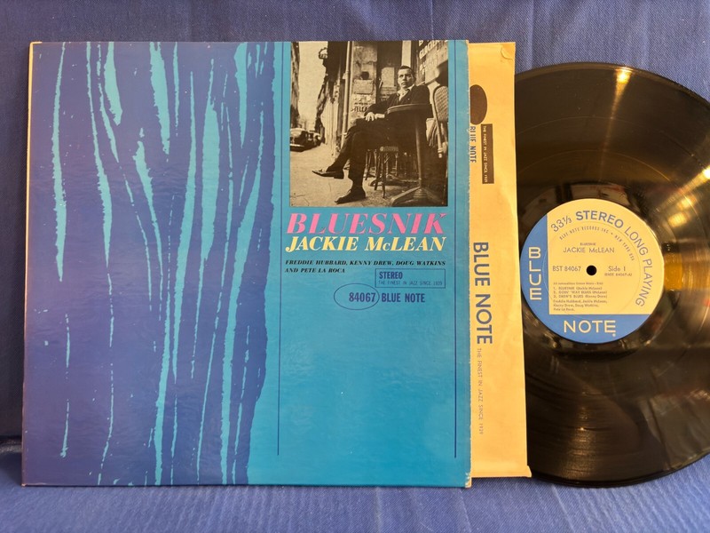 Jackie Mclean Bluesnik Rvg 84067 Blue Note Ny Usa.  1963 Usa Lp Exc+