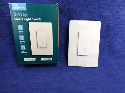 Treatlife WiFi 3 Way Light Switch Works with Alexa & Google Assistant 