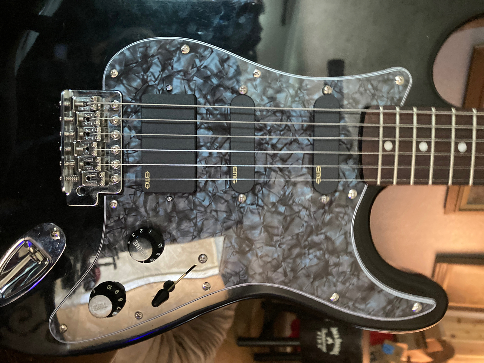 EMG SL20 Steve Lukather Wired Pickguard with Pickups | eBay