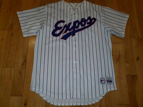 Vintage Majestic 6400 Blank MONTREAL EXPOS Mens Sewn MLB