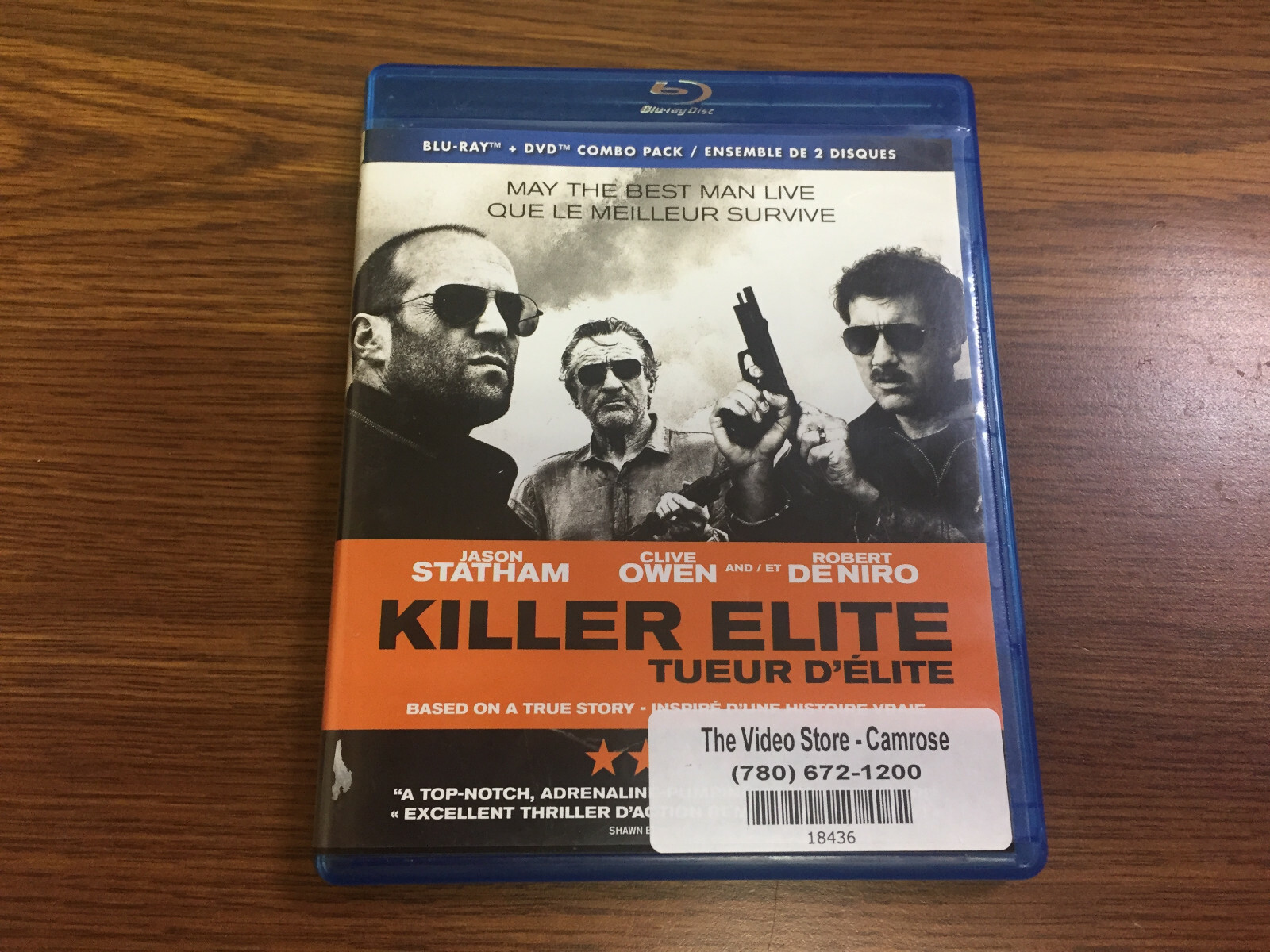 Killer Elite (Blu-ray) Jason Statham, Robert De Niro, Clive