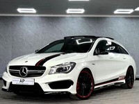 2015-15 MERCEDES-BENZ CLA 45 SHOOTING BRAKE AMG 4Matic 5dr Auto ESTATE
