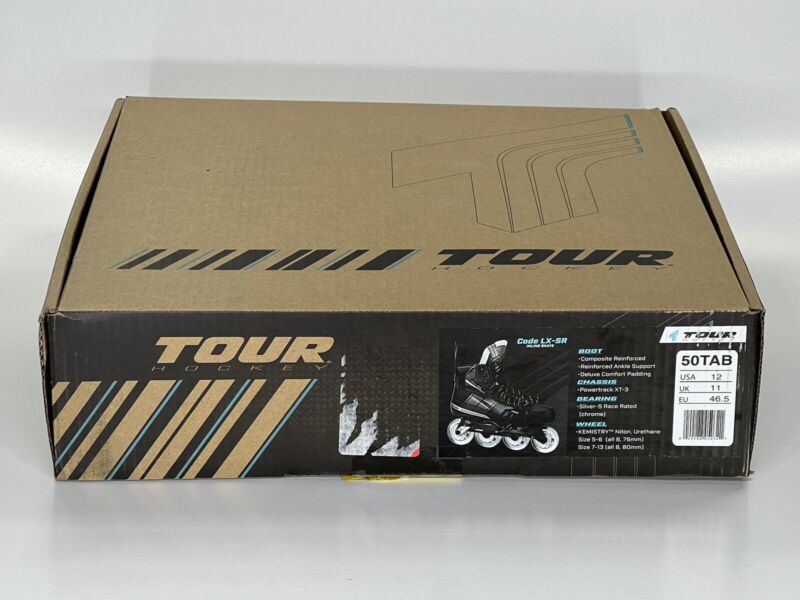 Tour Hockey 50TAB Code LX-SR Inline Skate | Size 12 - NEW