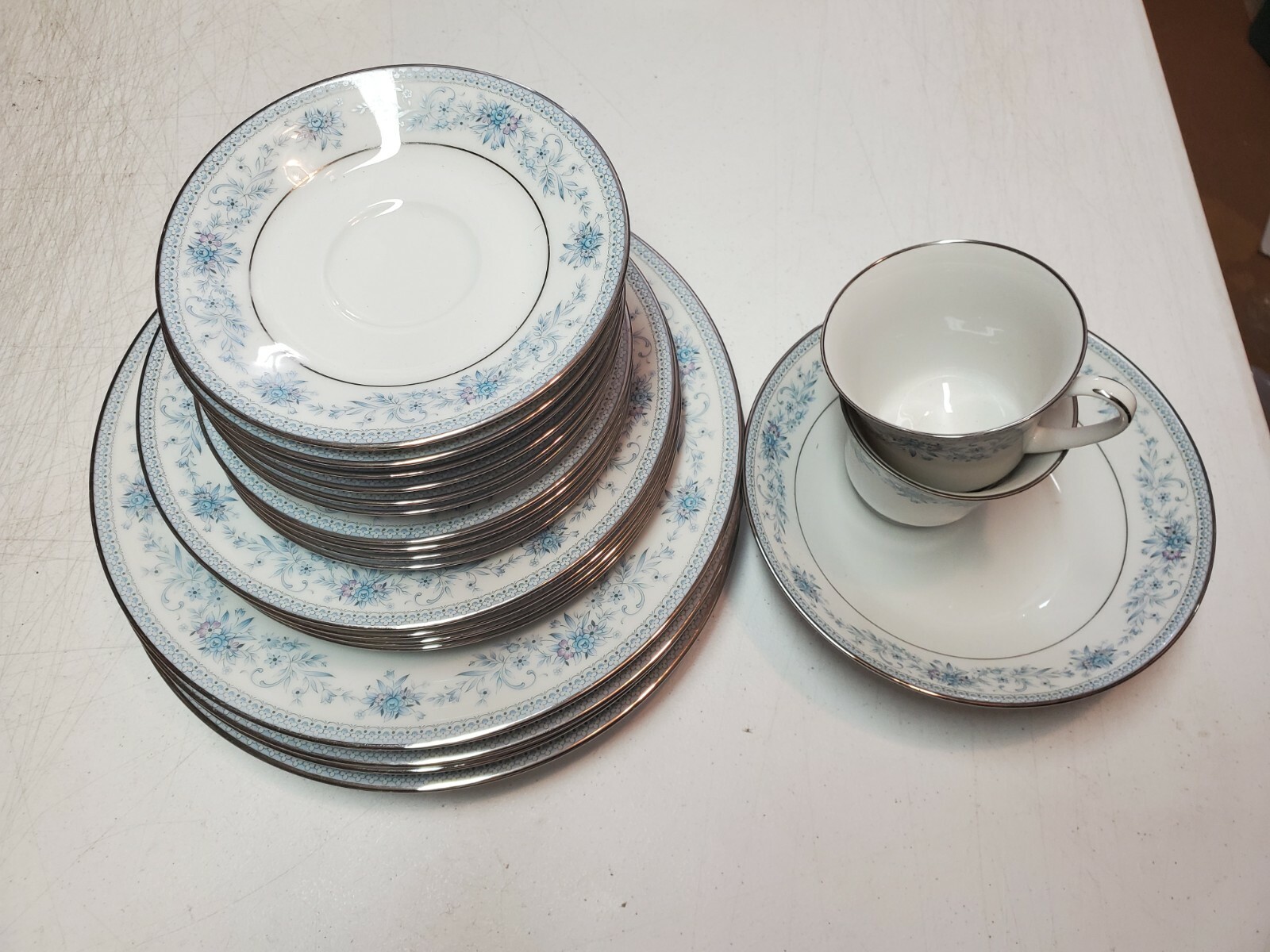 Noritake BLUE HILL Lot 21 Pieces | eBay