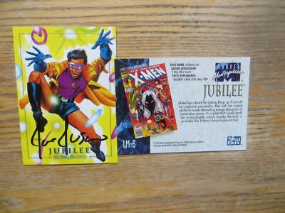 1992 1ST MARVEL MASTERPIECES JUBILEE LOST BONUS CARD LM-5