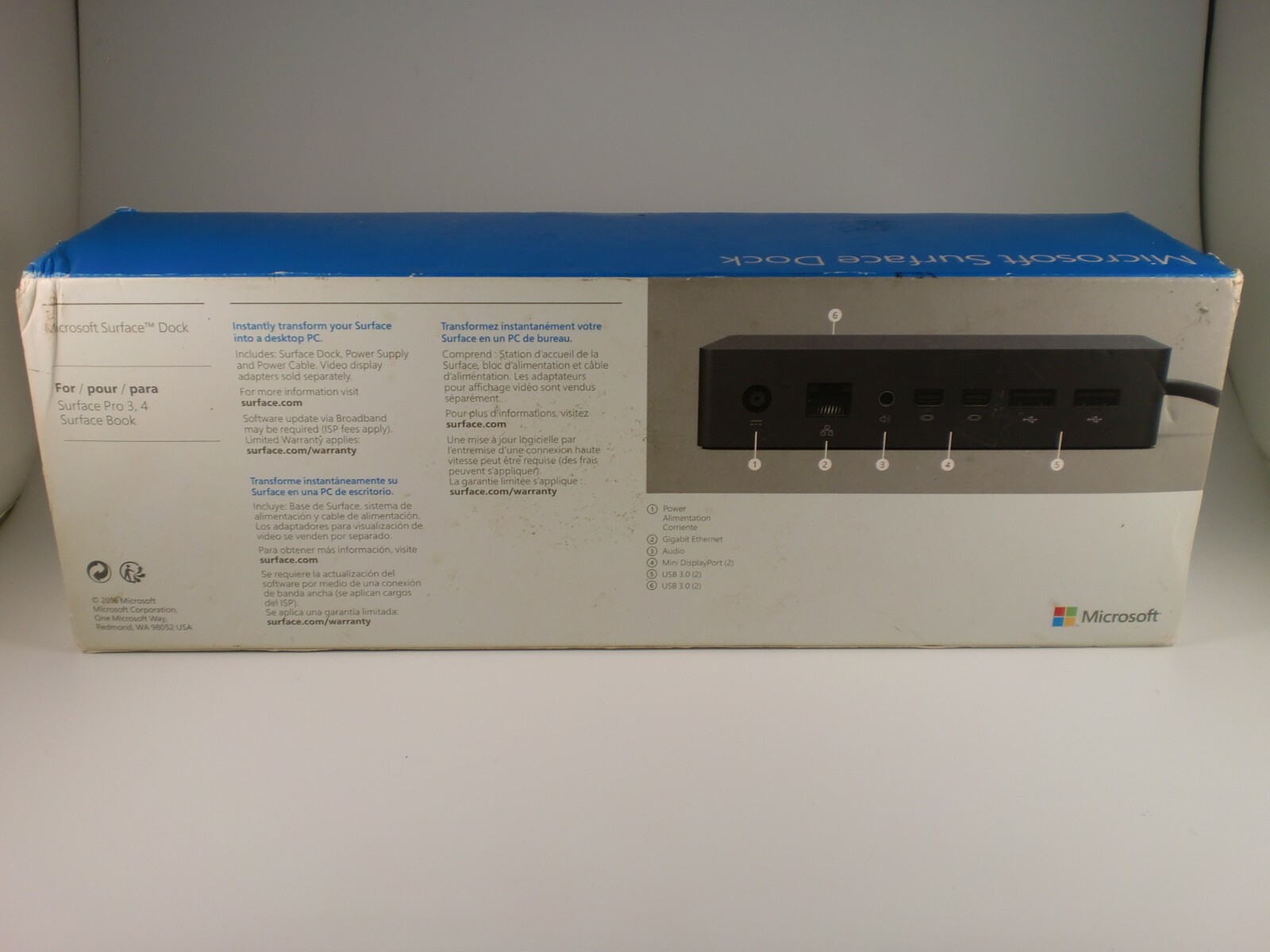 New - Microsoft Surface Dock - PF3-00005