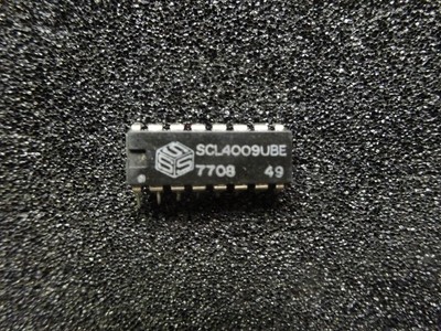 Solid State Scientific SCL4009UBE Hex Inverting Buffer Level Shifter IC DIP-16
