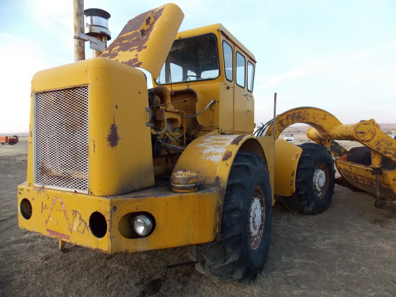 60's Wagner 14 Tractor and scraper