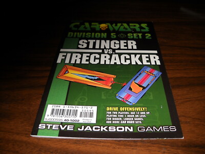 Car Wars: Division 5: Set 2: Stinger vs Firecracker