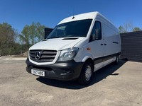 2017 Mercedes-Benz Sprinter 3.5t High Roof Van PANEL VAN Diesel Manual