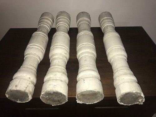 Antique Wooden Balusters Architectural Salvage 1800s Victorian Porch Spindles 4