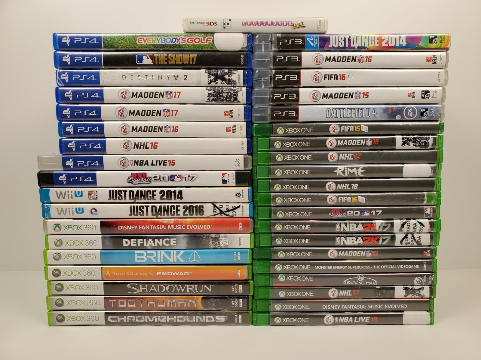 PS4 PS3 PS2 Xbox Wii NintendoDS ソフト 39 Video Games! Nintendo DS, WII, Xbox360, PS3, Xbox One