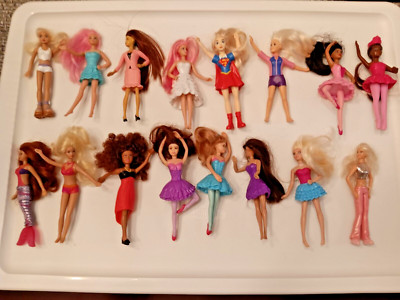 Lot of 16 Different Barbie Doll McDonald's Kids Meal Toys '91-2019'