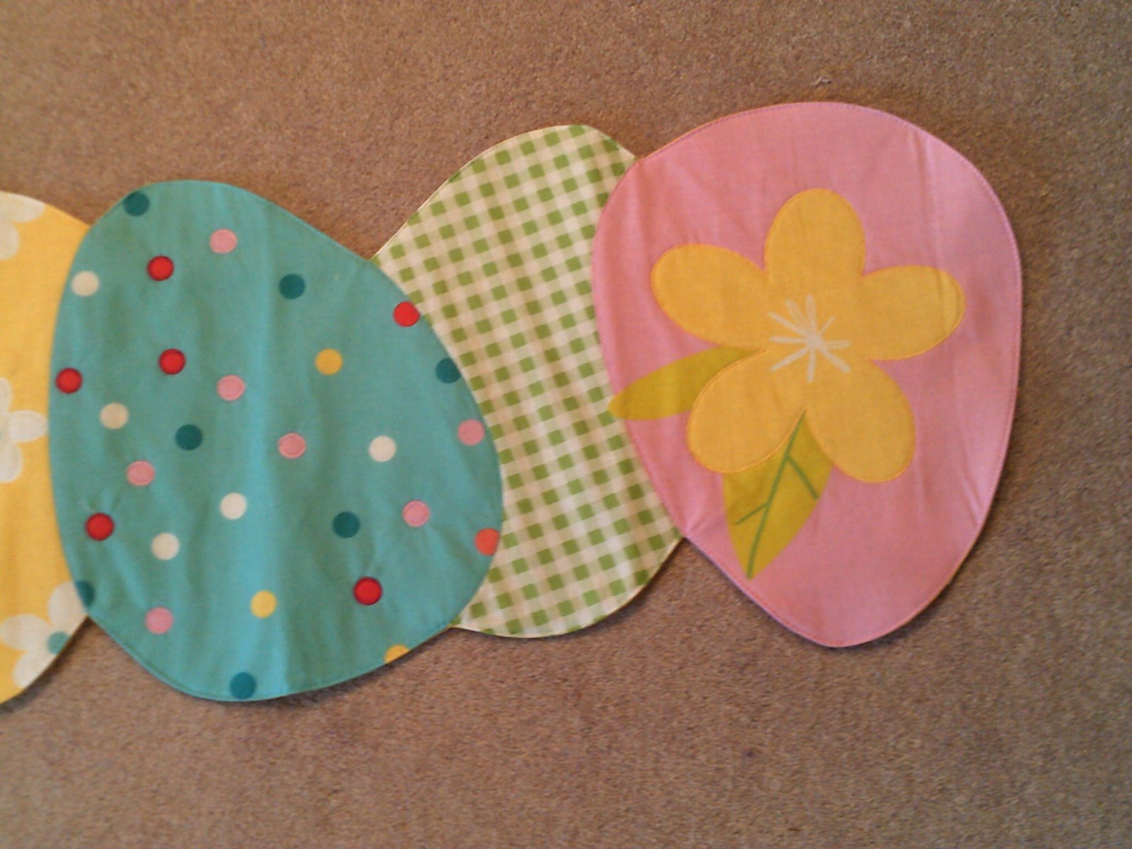 EASTER EGG TABLE RUNNER,  13