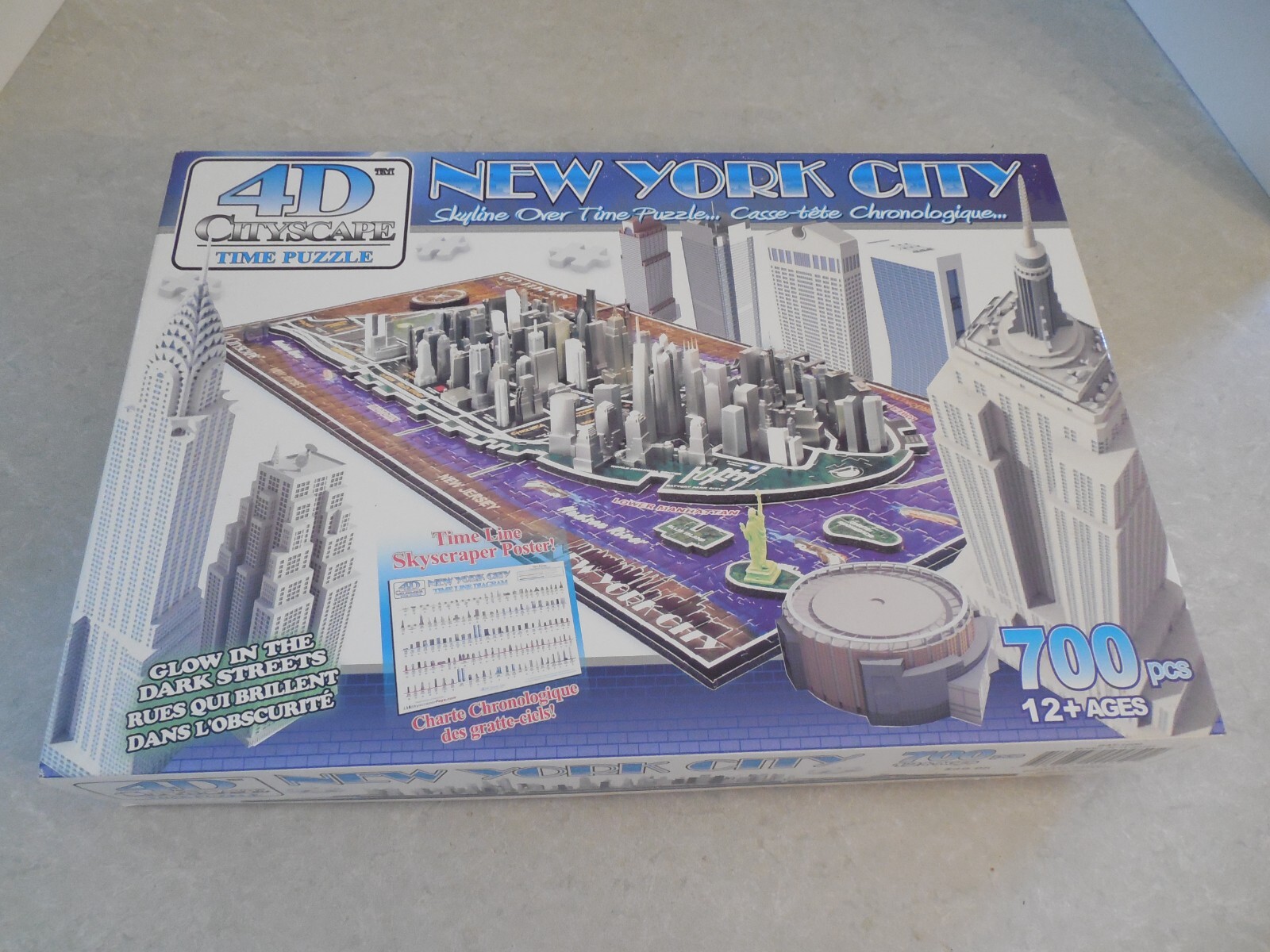 Amazon.com: 4D Cityscape Hong Kong Time Puzzle : Toys & Games