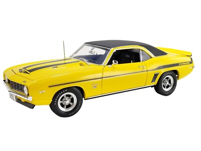 1969 CHEVROLET YENKO CAMARO DAYTONA YELLOW 1/18 DIECAST MODEL BY ACME A1805729