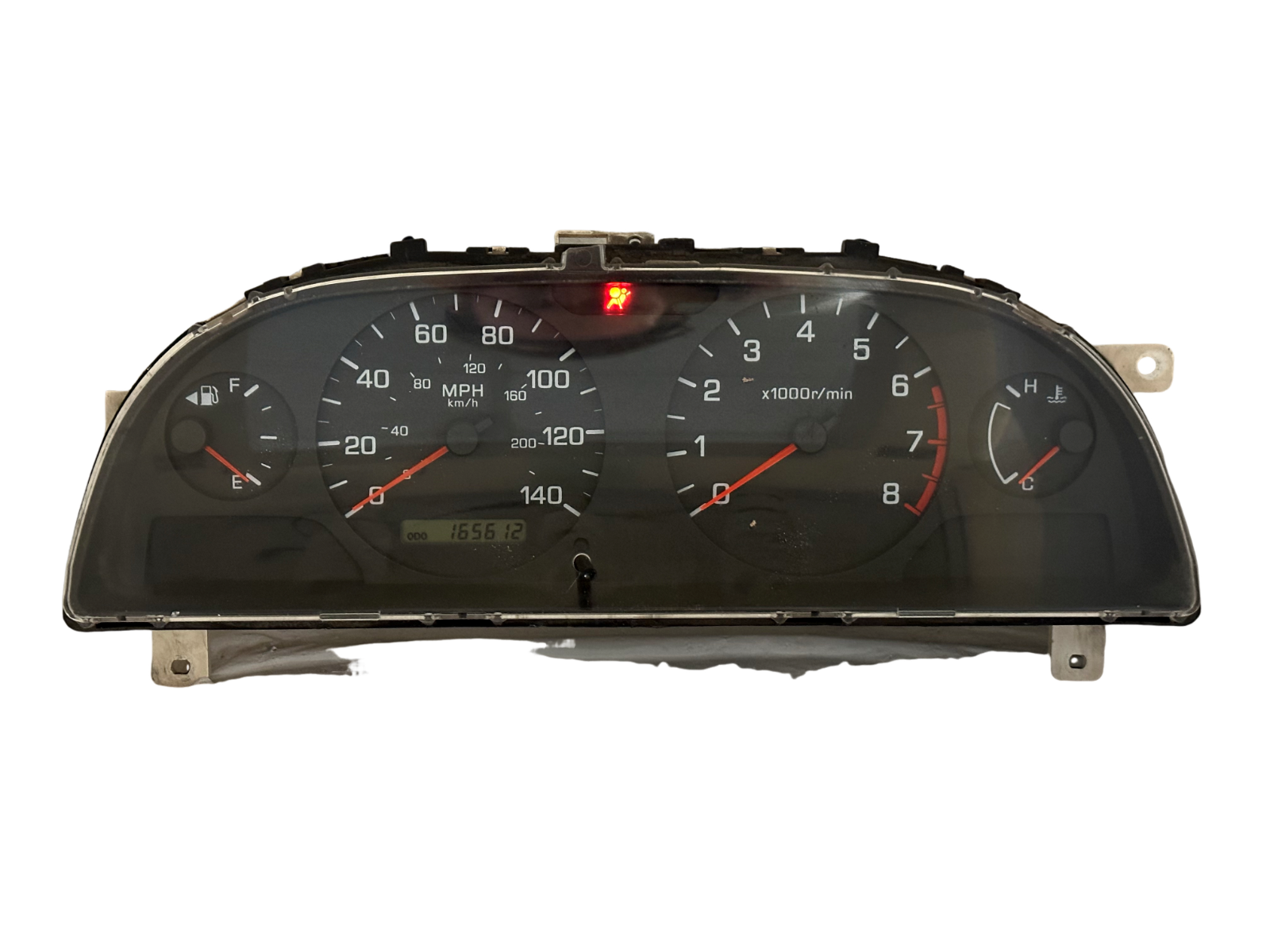Speedometer Instrument Cluster 01 Altima 165,612 Miles BROKEN MOUNT