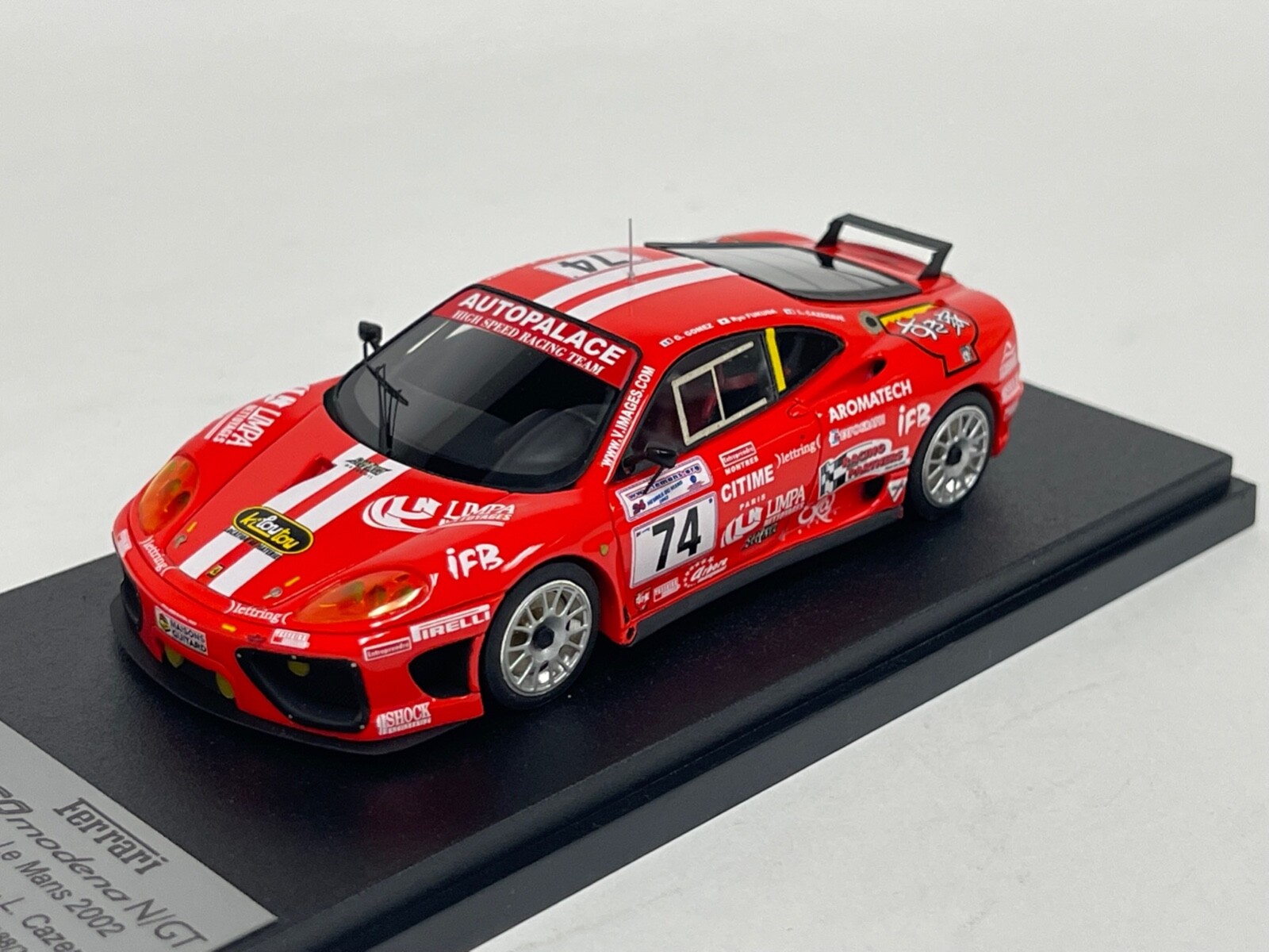 ミニカー BBR 360modena FERRARI CHALLANGE 2000 1/43 BBR Ferrari 360 Modena from 2002 Le Mans Team Auto
