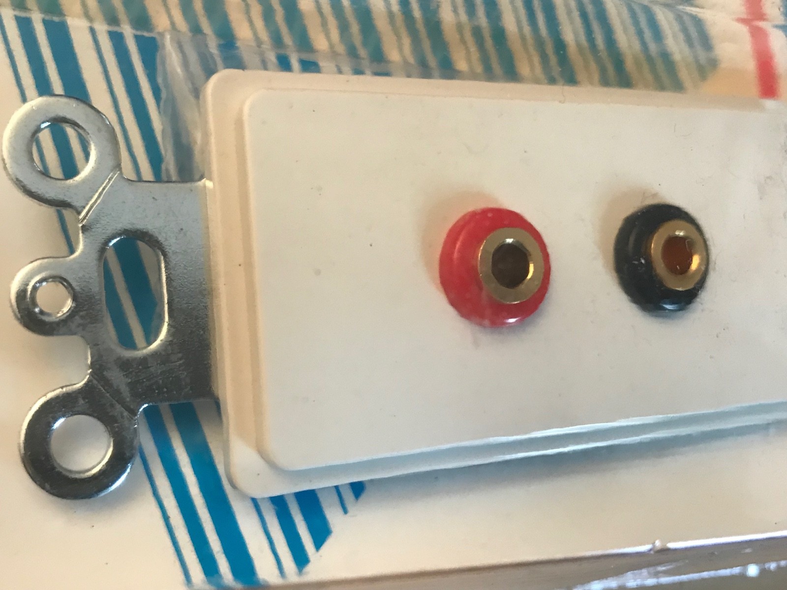 Banana Plug Wall Plates ( QTY 9 Plates )