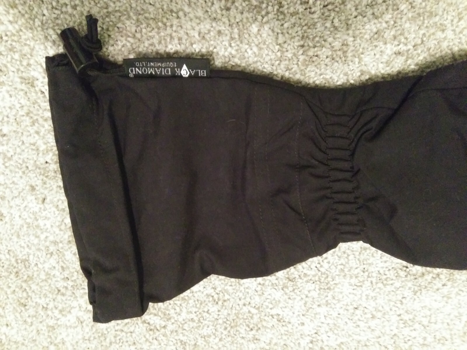 BLACK DIAMOND Guide Glove, men's small, Goretex shell, removable liner, gauntlet