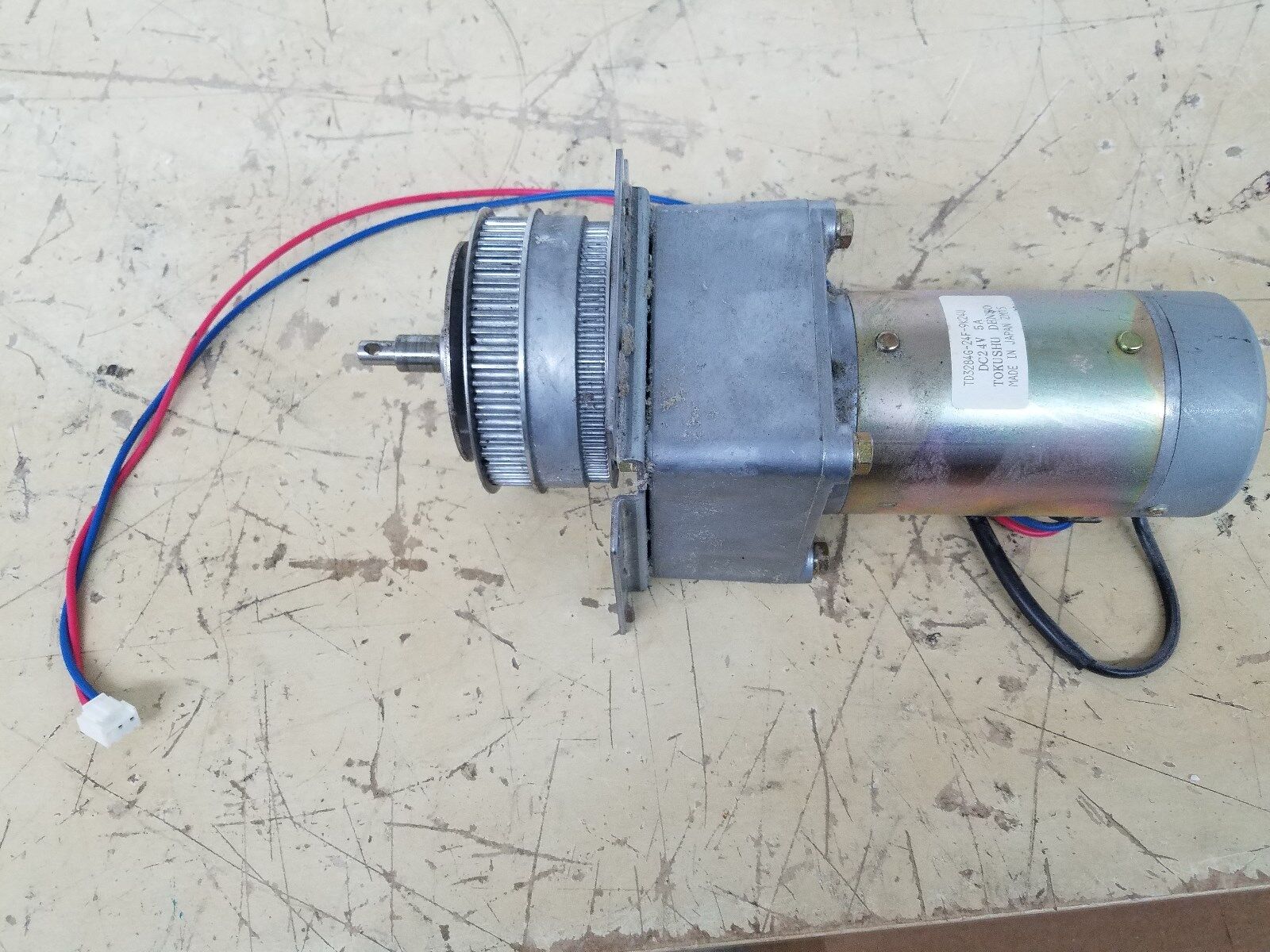 Tokushu Denso Motor td3284g-24f-9k24u 24V 5A, | eBay Tokushu Denso Motor td3284g-24f-9k24u 24V 5A, | eBay