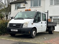 2010 Ford Transit 2.4 TDCi 350 Duratorq Chassis Cab 4dr Diesel Manual RWD L3