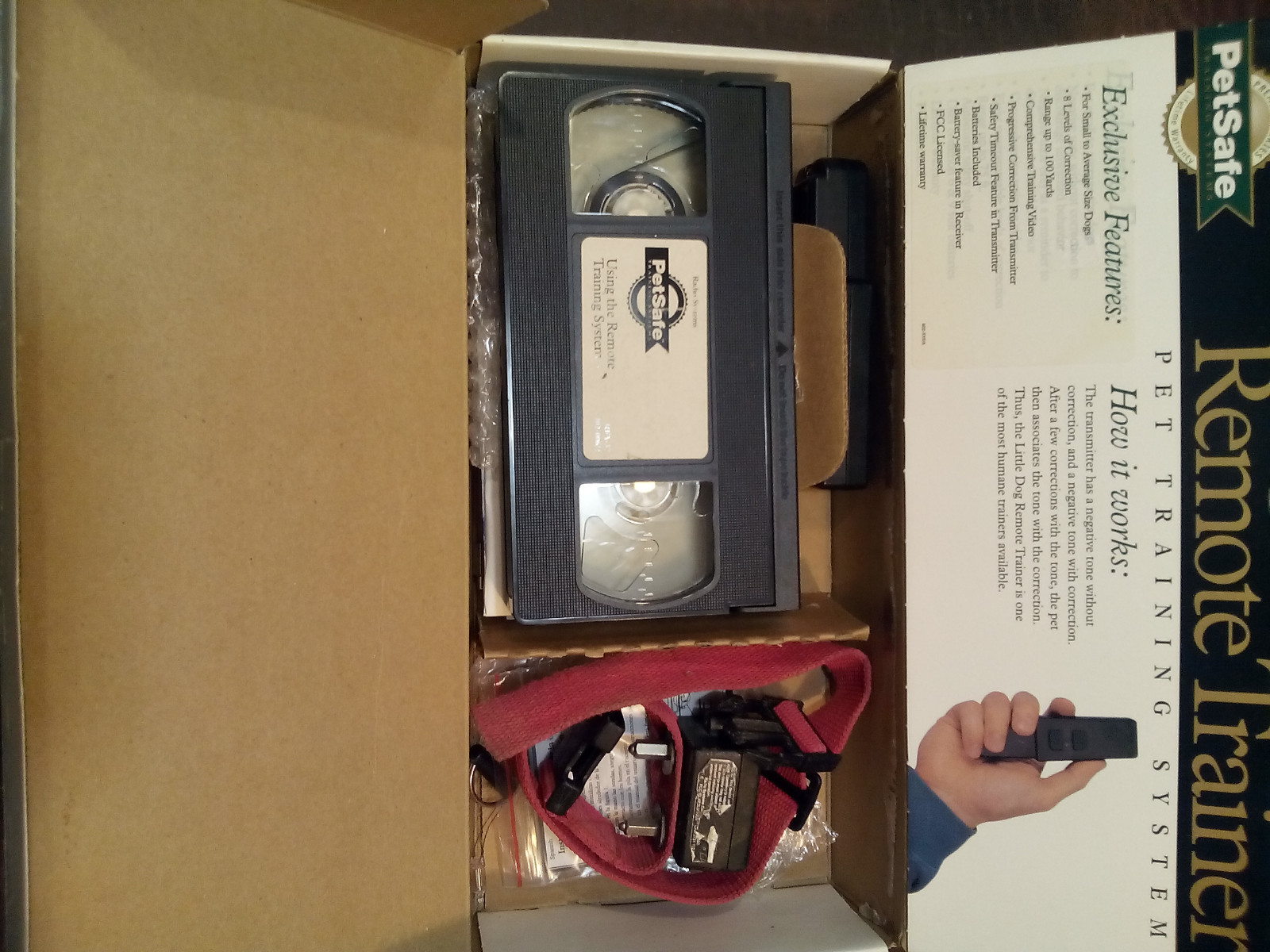 PETSAFE SMALL DOG REMOTE TRAINER,MODEL# PLDT-300