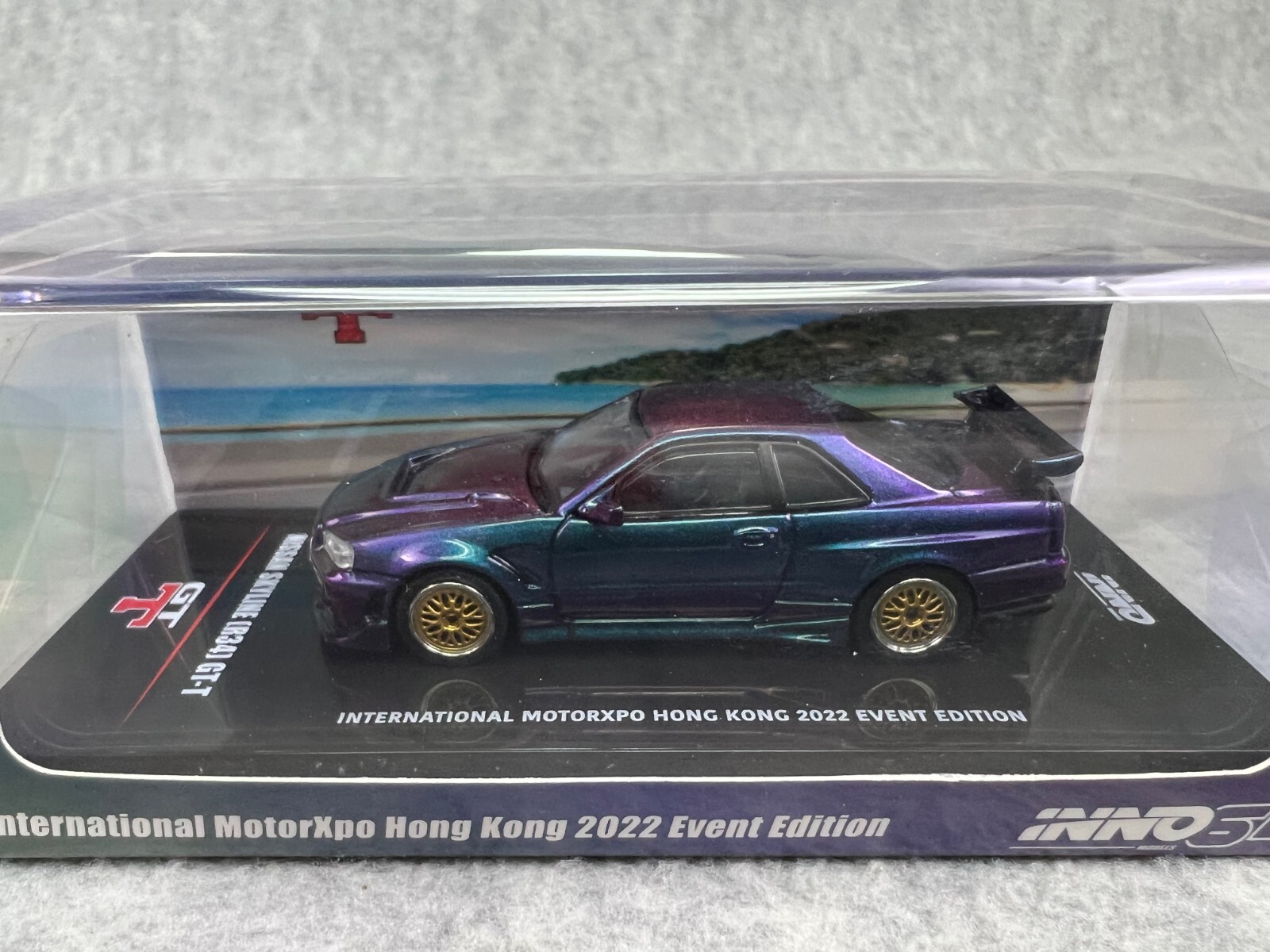 🎌Inno64 Nissan Skyline GT-R R34 International MotorXpo Hong