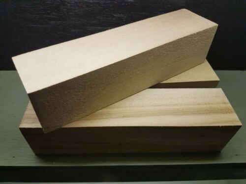 2x2x12 Basswood Carving and whittling Kilndried blocks Buy in Bulk !