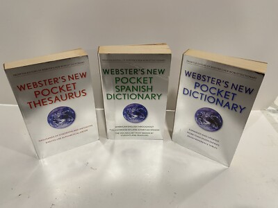 Websters Desk Reference Set (Dictionary, Thesaurus, Spanish  Dictionary)