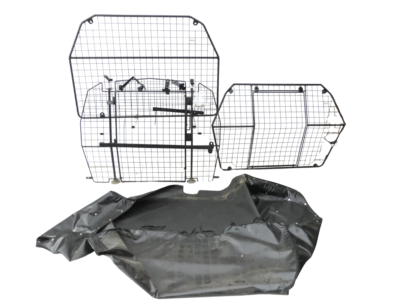 Partition wall separation Load compartment dividers Dog mesh Orig. Small Metal for Fiat Freemont 11-16 - Bild 1