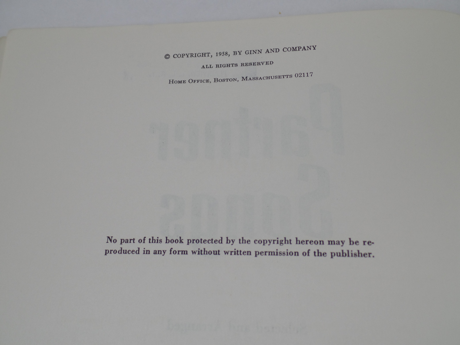 Lot of 2 Partner Songs Sheet Music Books