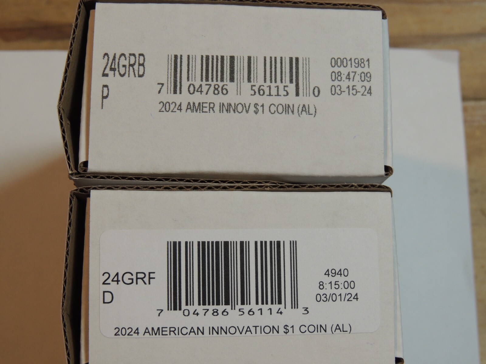 アイ American Innovation $25 Dollar Coin Roll Set - Alabama