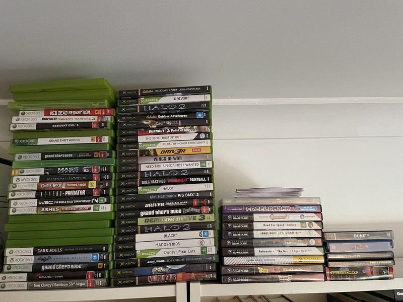 empty gamecube cases