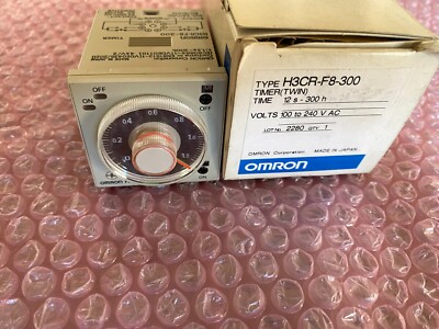 OMRON MULTI FUNCTION TIME RELAY  H3CR-F8-300   *NEW IN BOX*