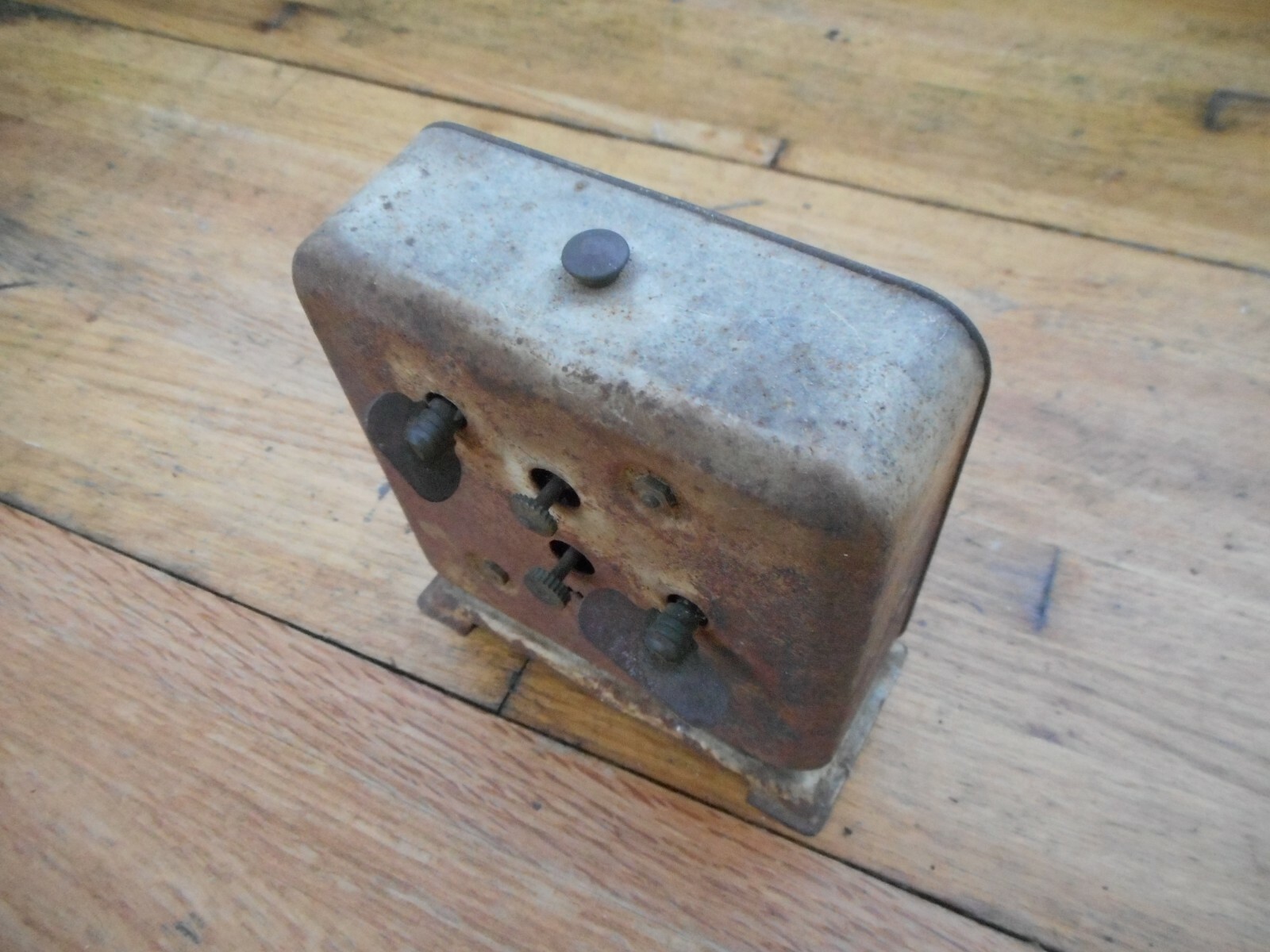 Vintage National Call USA Ingraham Clock Co. Alarm Clock For Repair