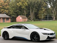 2014 [64] BMW I8 1.5 7.1KWh AUTO 4WD COUPE WHITE MASSIVE SPEC EURO 6