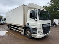 DAF TRUCKS CF220 2016 66 18 ton box truck tail lift auto 