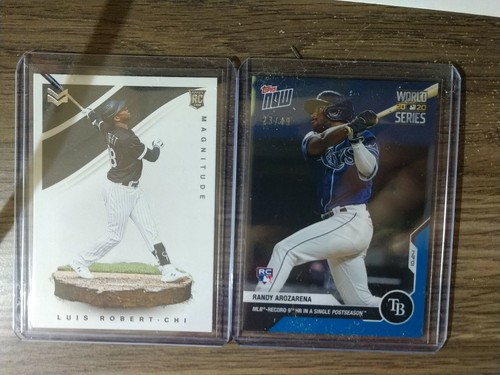 2020 Topps Now Randy Arozarena /49 RC HR Record #462 Blue